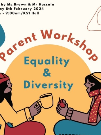 Parent Workshop - Equality & Diversity