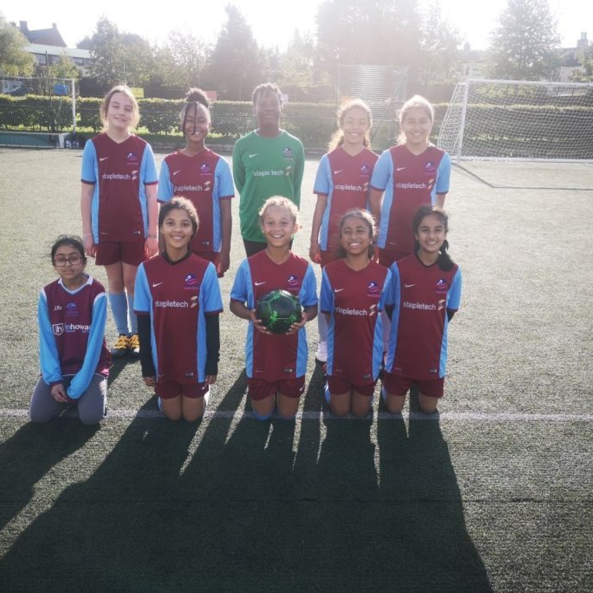 Aldersbrook Primary School - GIRLS FOOTBAL TEAM COMES 1ST PLACE