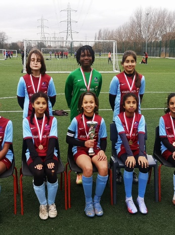 GIRLS FOOTBALL TEAM WIN AGAIN!
