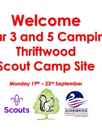 Year 3 & 5 Camping Information