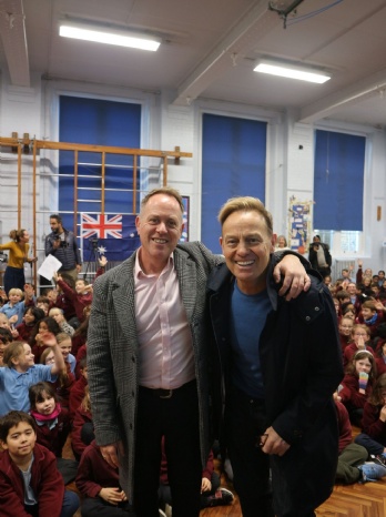 Jason Donovan visits Aldersbrook! A surprise for our beloved Mr. Hughes