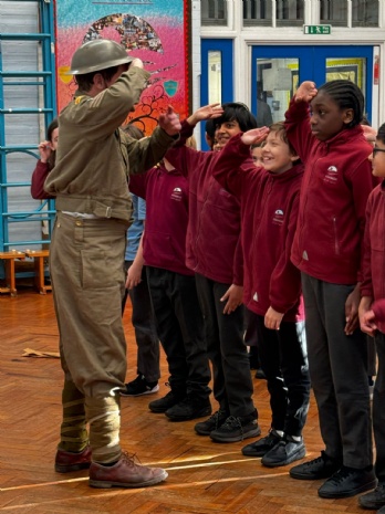 Year 6 - WW2 Soldier Visit