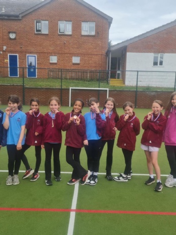 Bronze Medals for Girls' Cricket!